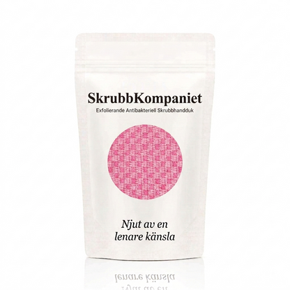 Antibakteriell skrubbhandduk