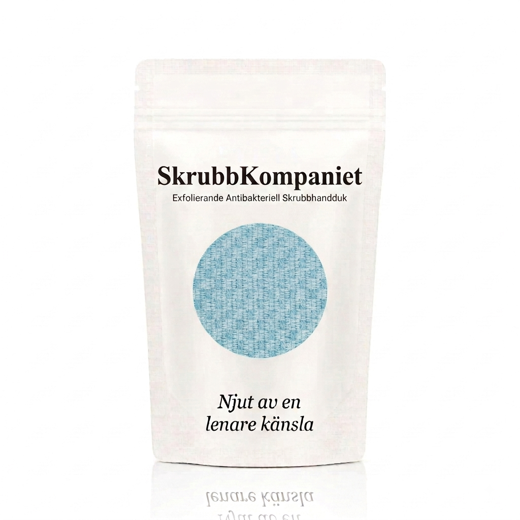 Antibakteriell skrubbhandduk